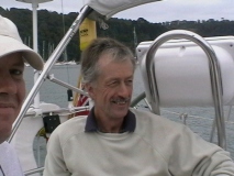 2007.08.31  Solent/English Channel, Julian in River Dart